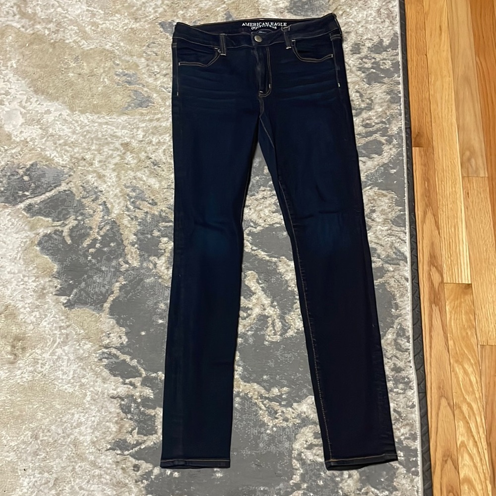 Dark wash American Eagle jeans